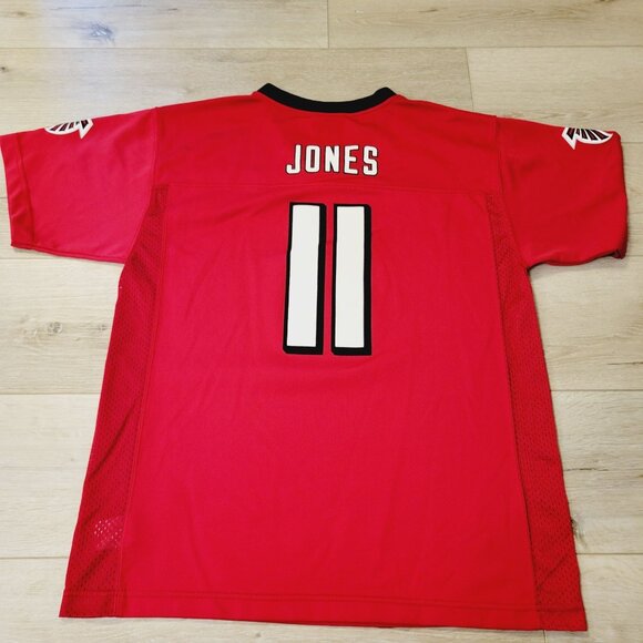 NFL Atlanta Falcons Julio Jones #11 Red Jersey Youth X-Large Team Apparel - Picture 5 of 5